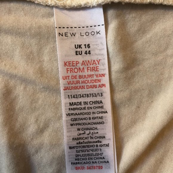 Textured off-white tank - Picture 4 of 4